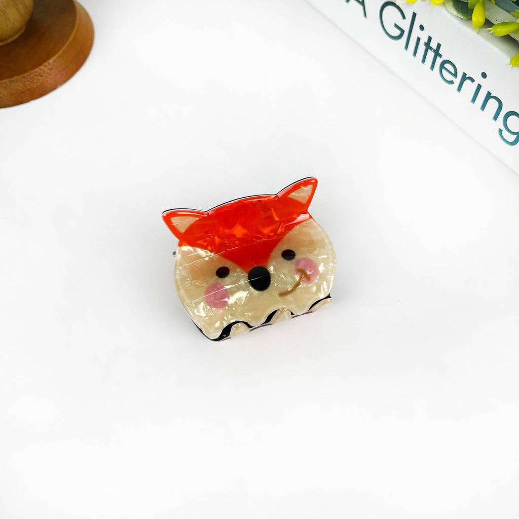 Animal Hair Claw Clip