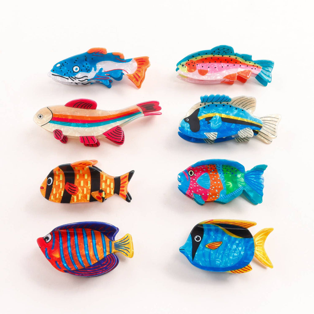 Colorful Fish Hair Clip