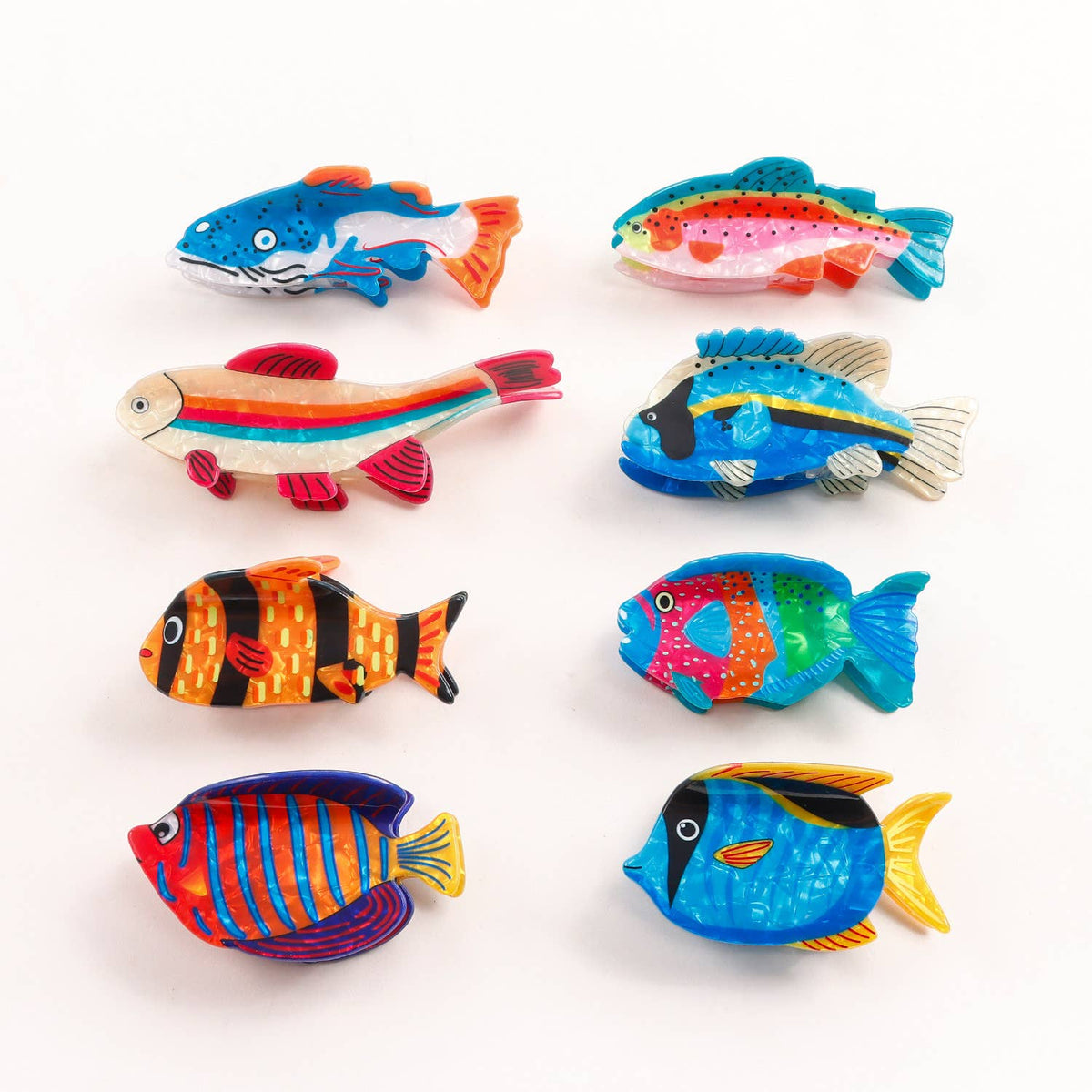 Colorful Fish Hair Clip