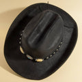 Western Concho Belt Cowboy Hat