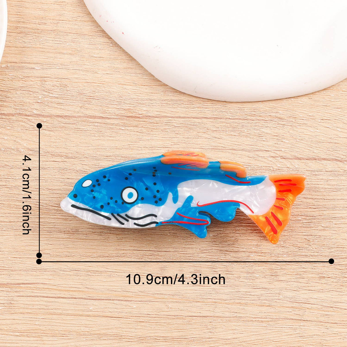 Colorful Fish Hair Clip