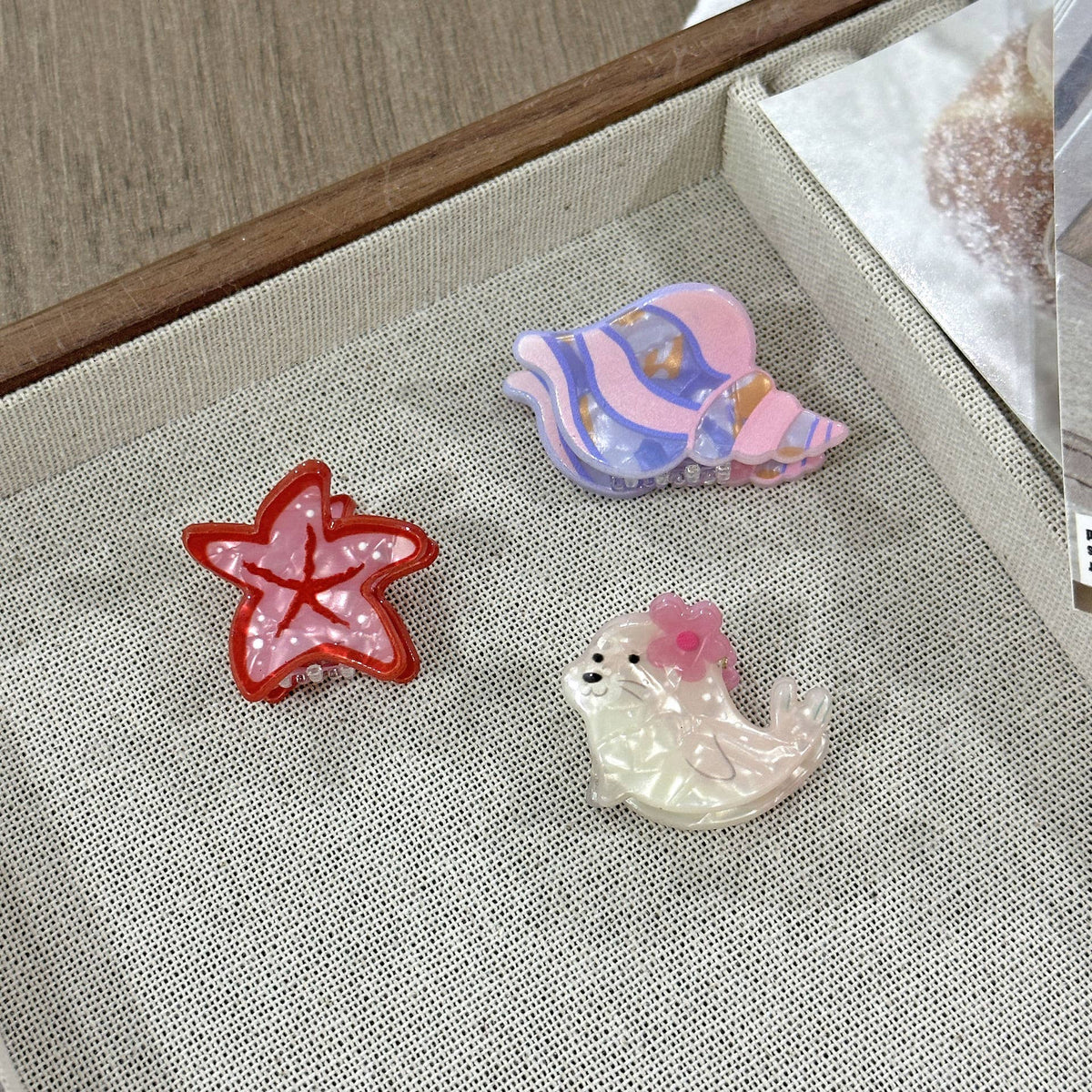 Mini Ocean Hair Clip