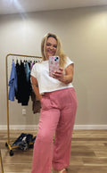 Southern Breeze Gauze Crop Pants