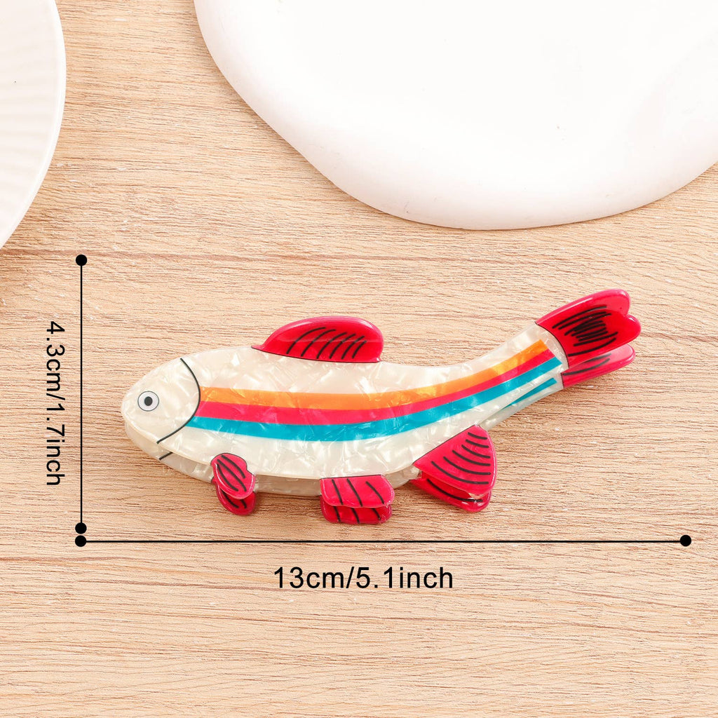 Colorful Fish Hair Clip