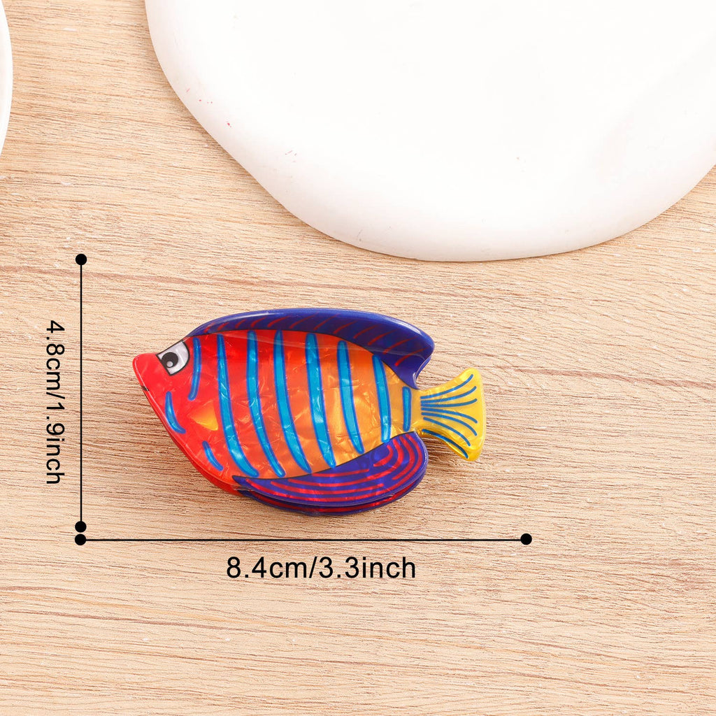 Colorful Fish Hair Clip