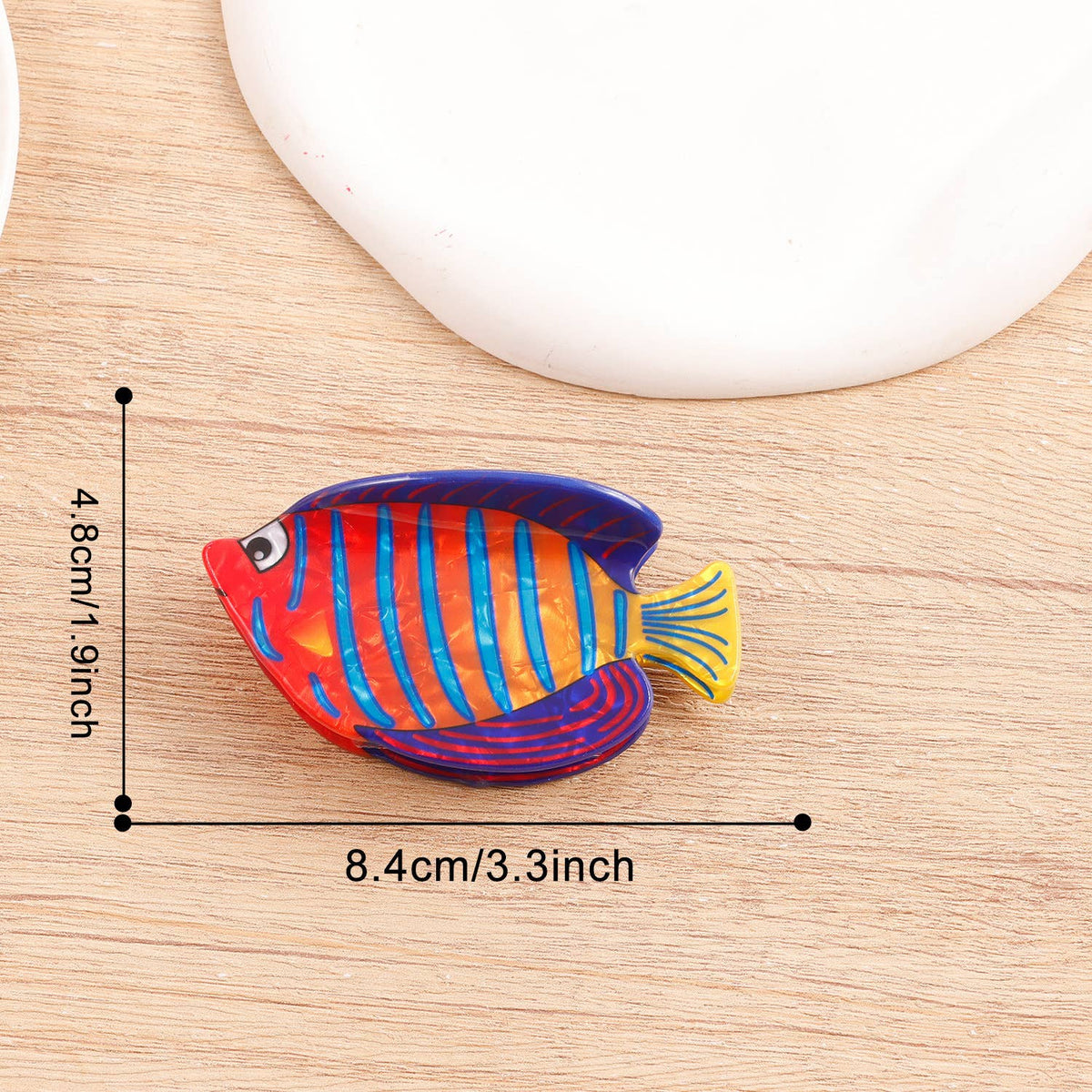 Colorful Fish Hair Clip
