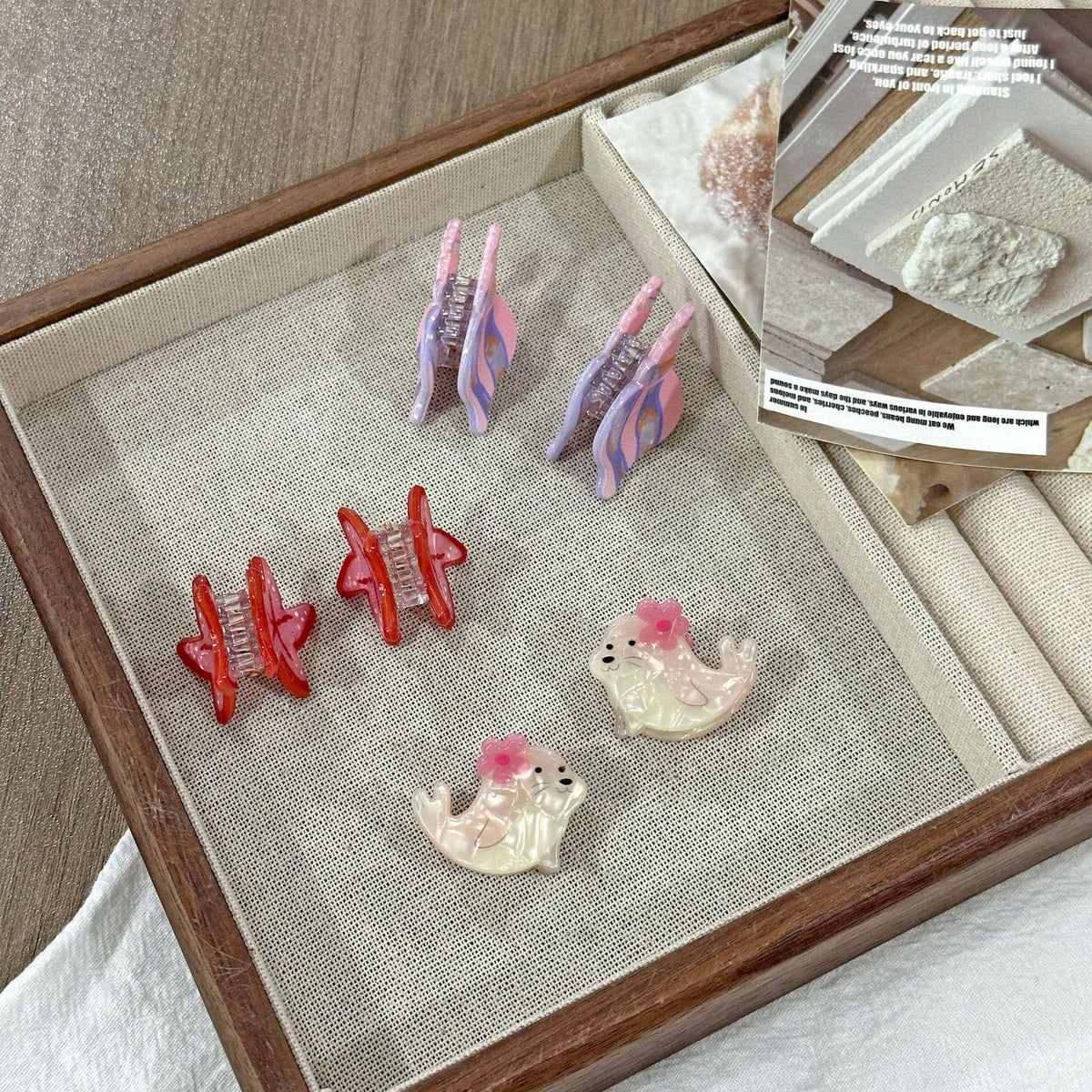 Mini Ocean Hair Clip