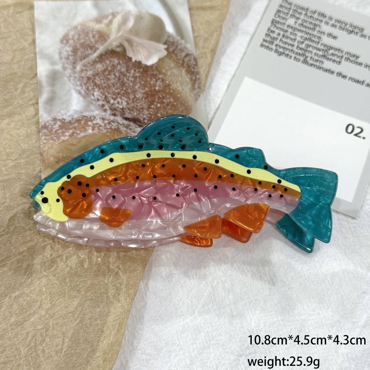 Swordfish Hair Claw Clip