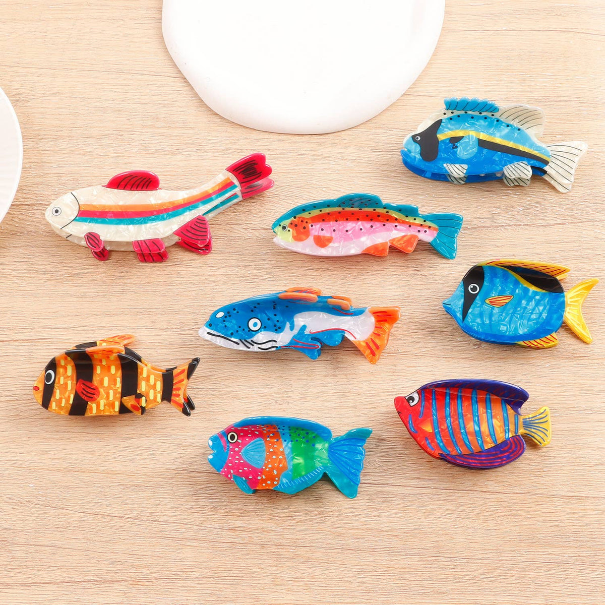 Colorful Fish Hair Clip