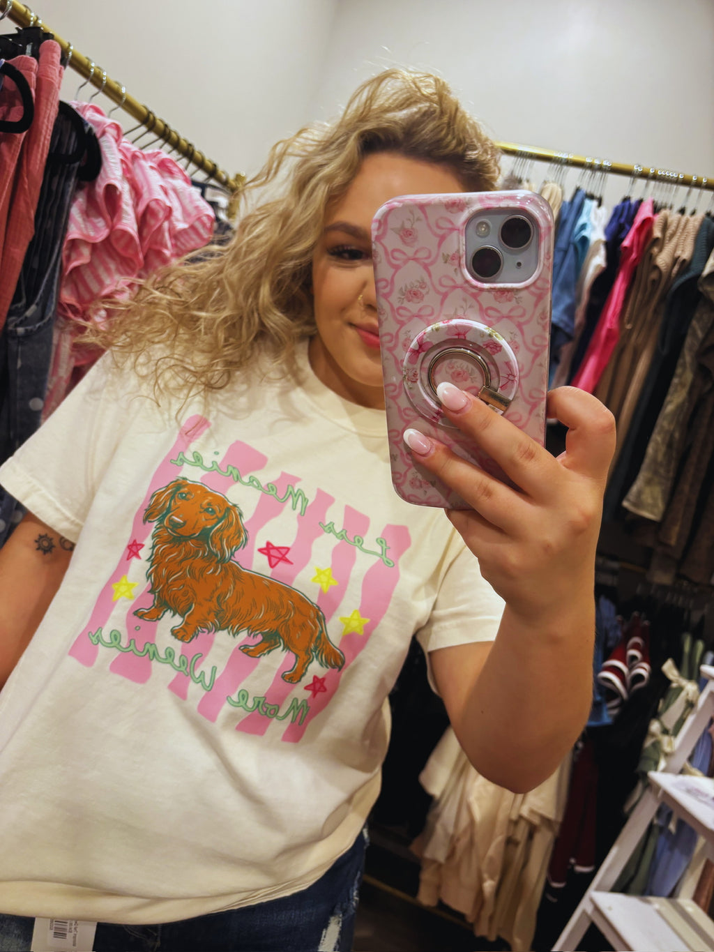 Weenie Dog Graphic T