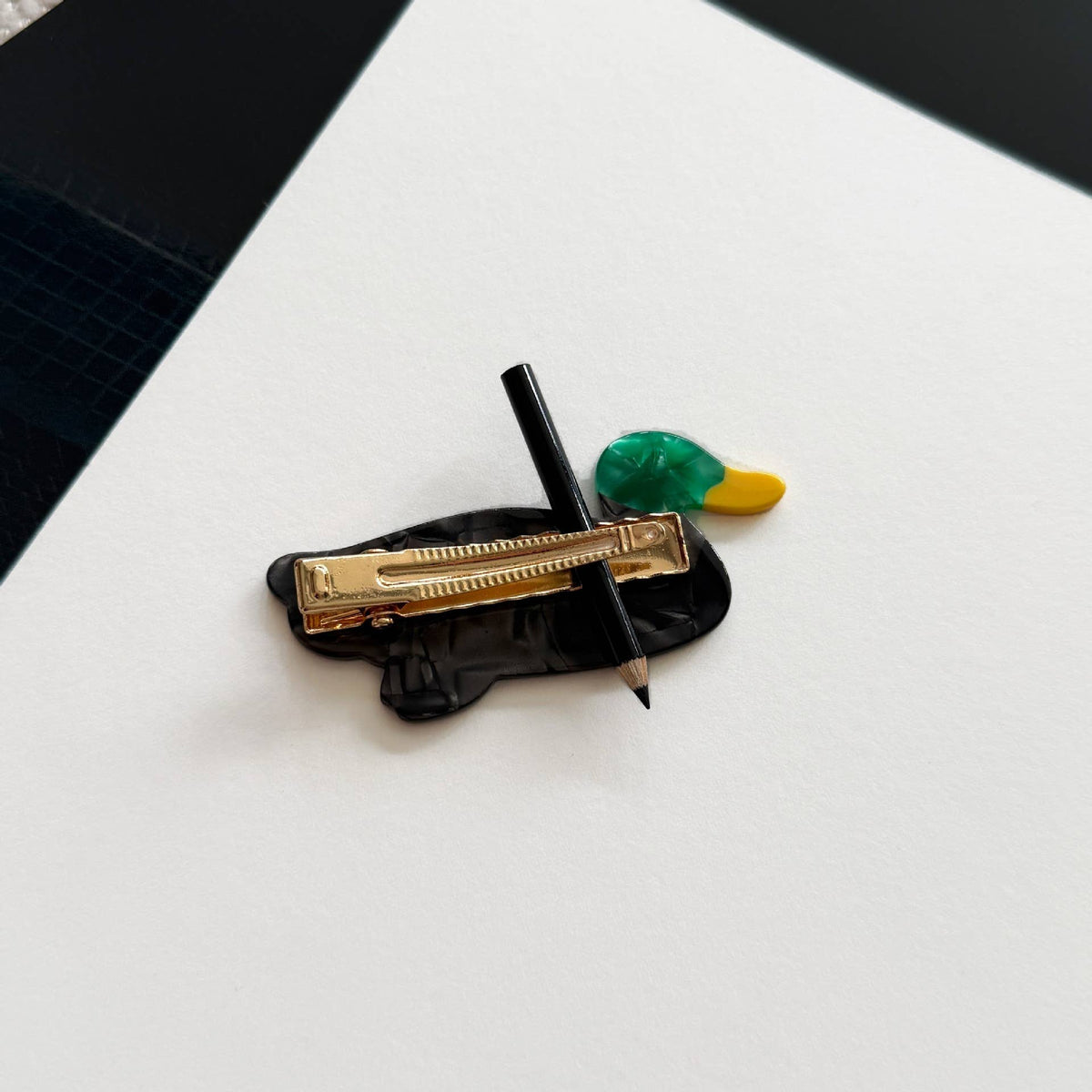 Mallard Duck Hair Clip
