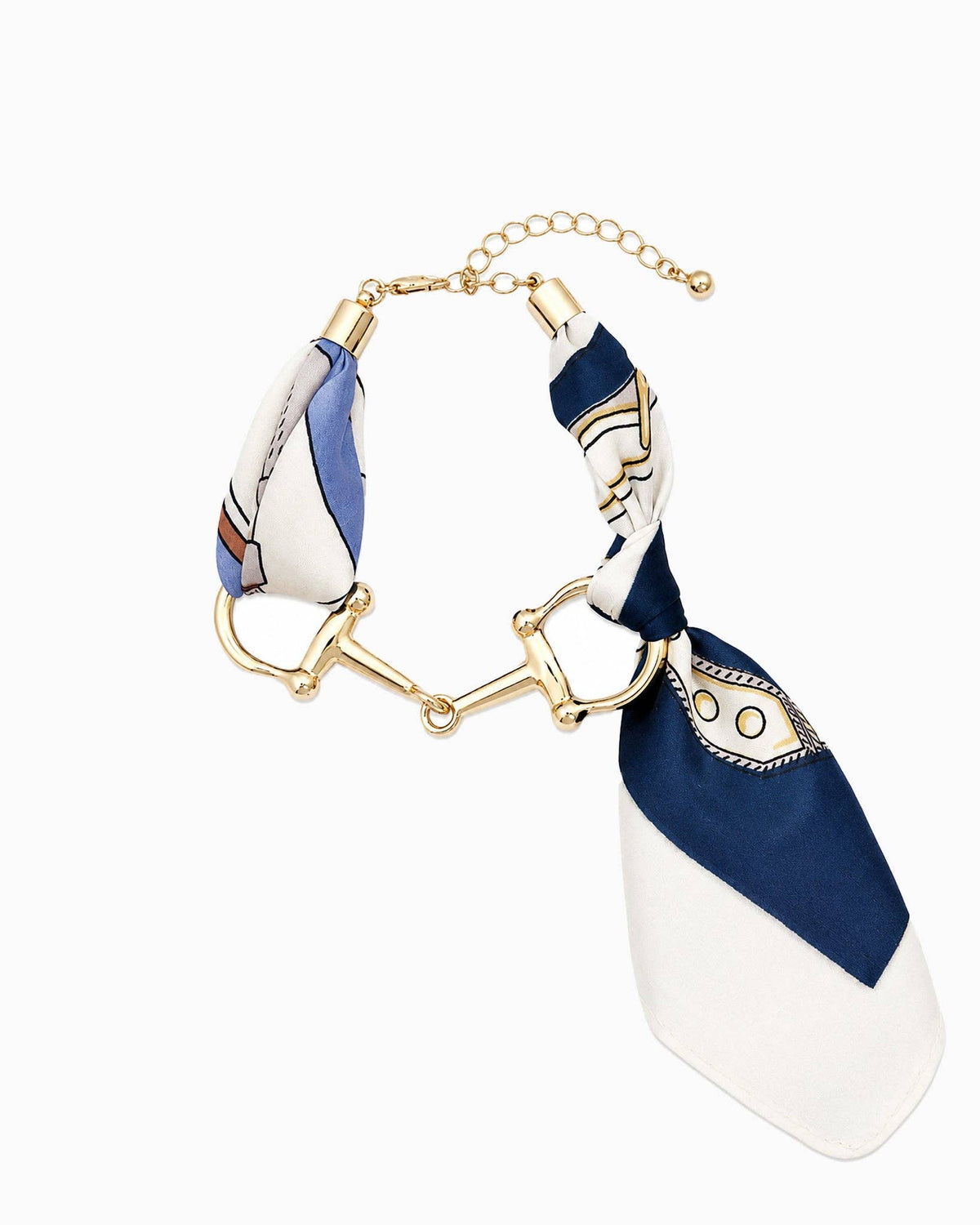 Horsebit Link Scarf Bracelet