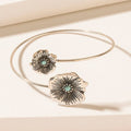 Wildflower Moon Turquoise Stone Bracelet in Rodeo Blue