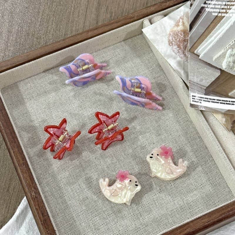 Mini Ocean Hair Clip