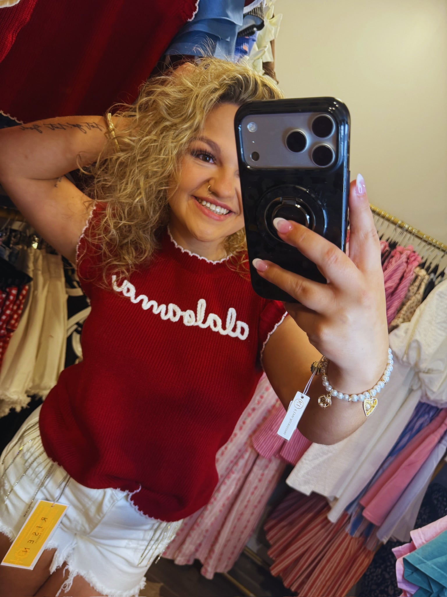 Alabama Script Sweater