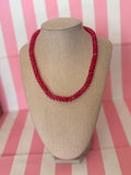 Pink Beaded Necklace
