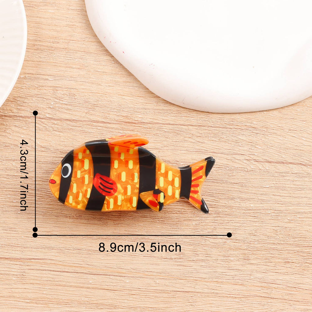 Colorful Fish Hair Clip