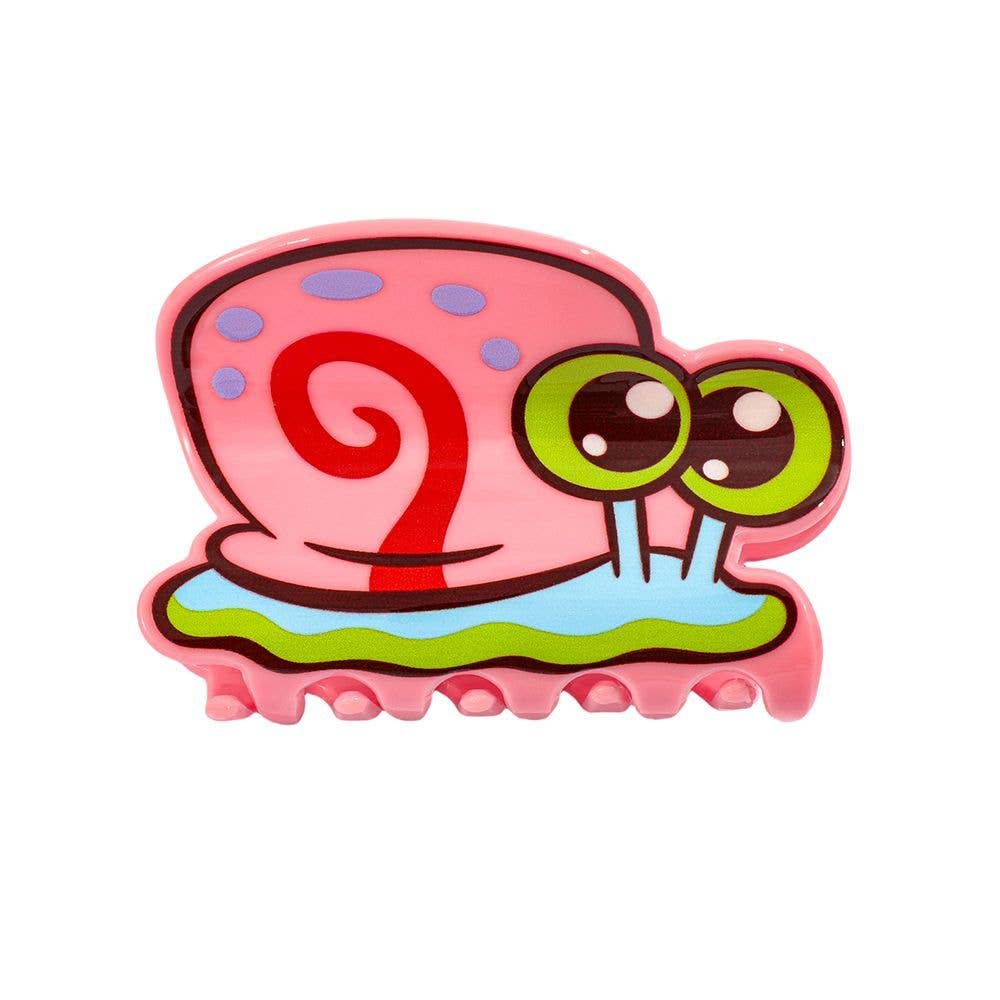 Pink Snail Hair Clip, Cartoon-Inspired