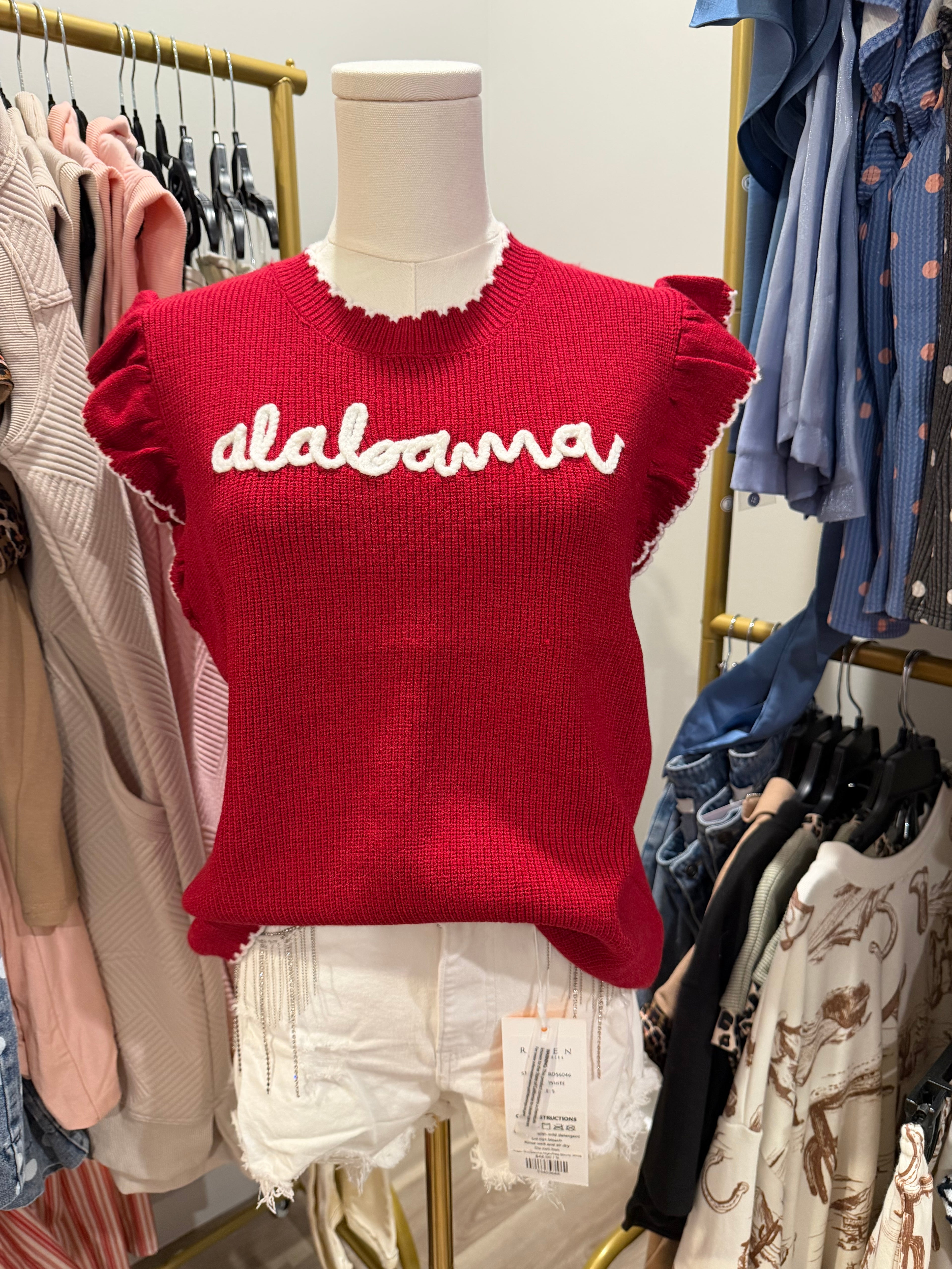 Alabama Script Sweater