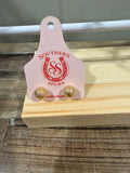 Golden Ball Stud Earrings