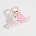 Cartoon Iridescent Ocean Animal Design Hair Claw Clip