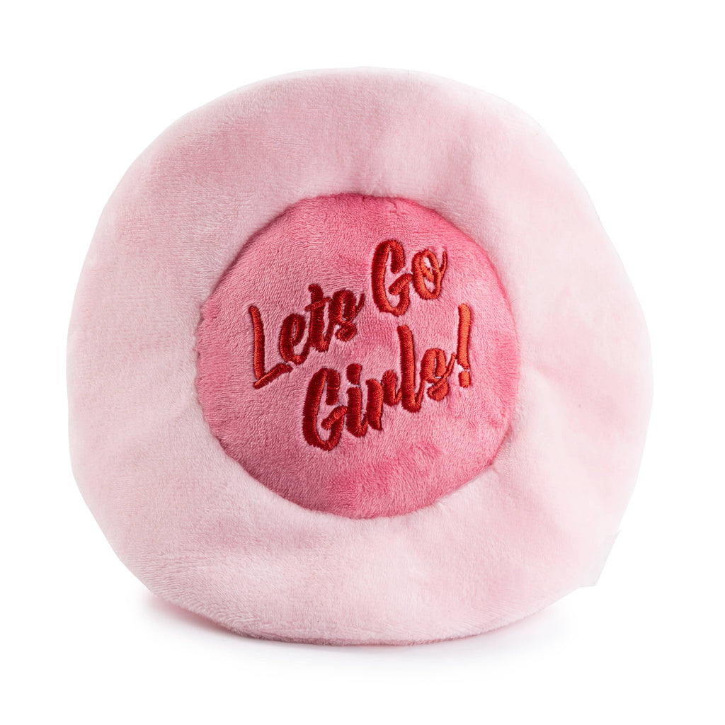 Pink Western Cowgirl Hat | Plush  | Squeaker Dog Toy