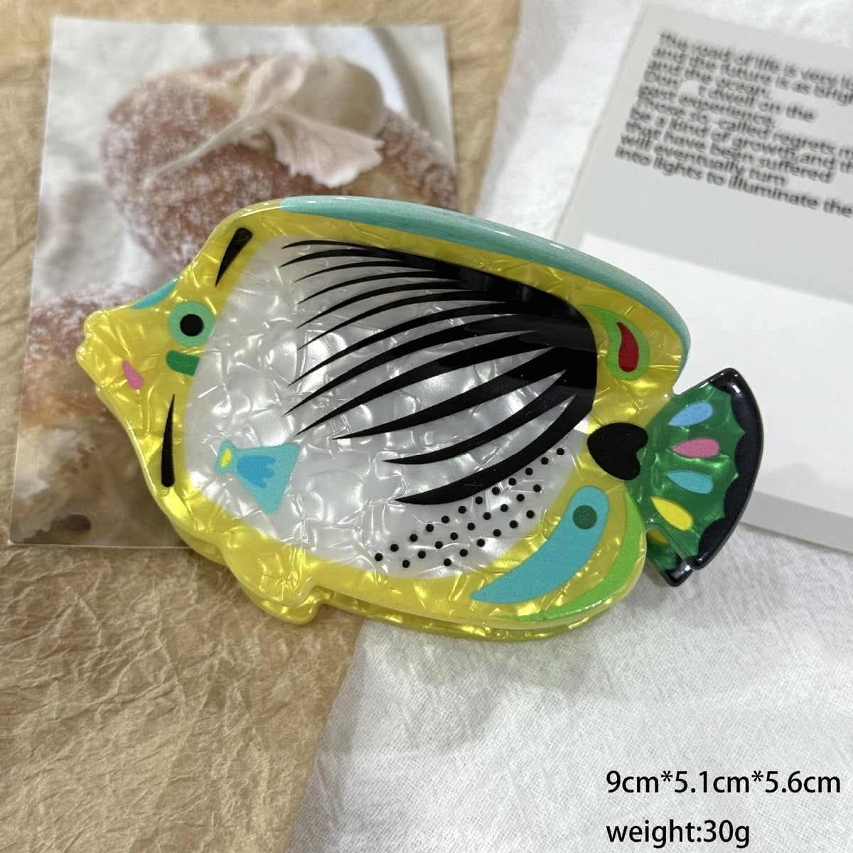 Swordfish Hair Claw Clip