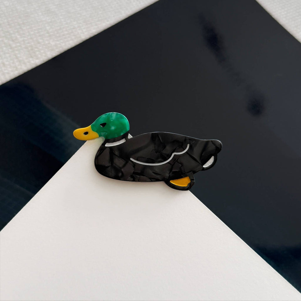 Mallard Duck Hair Clip