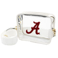 Crimson Tide Clear Stadium Crossbody Bag