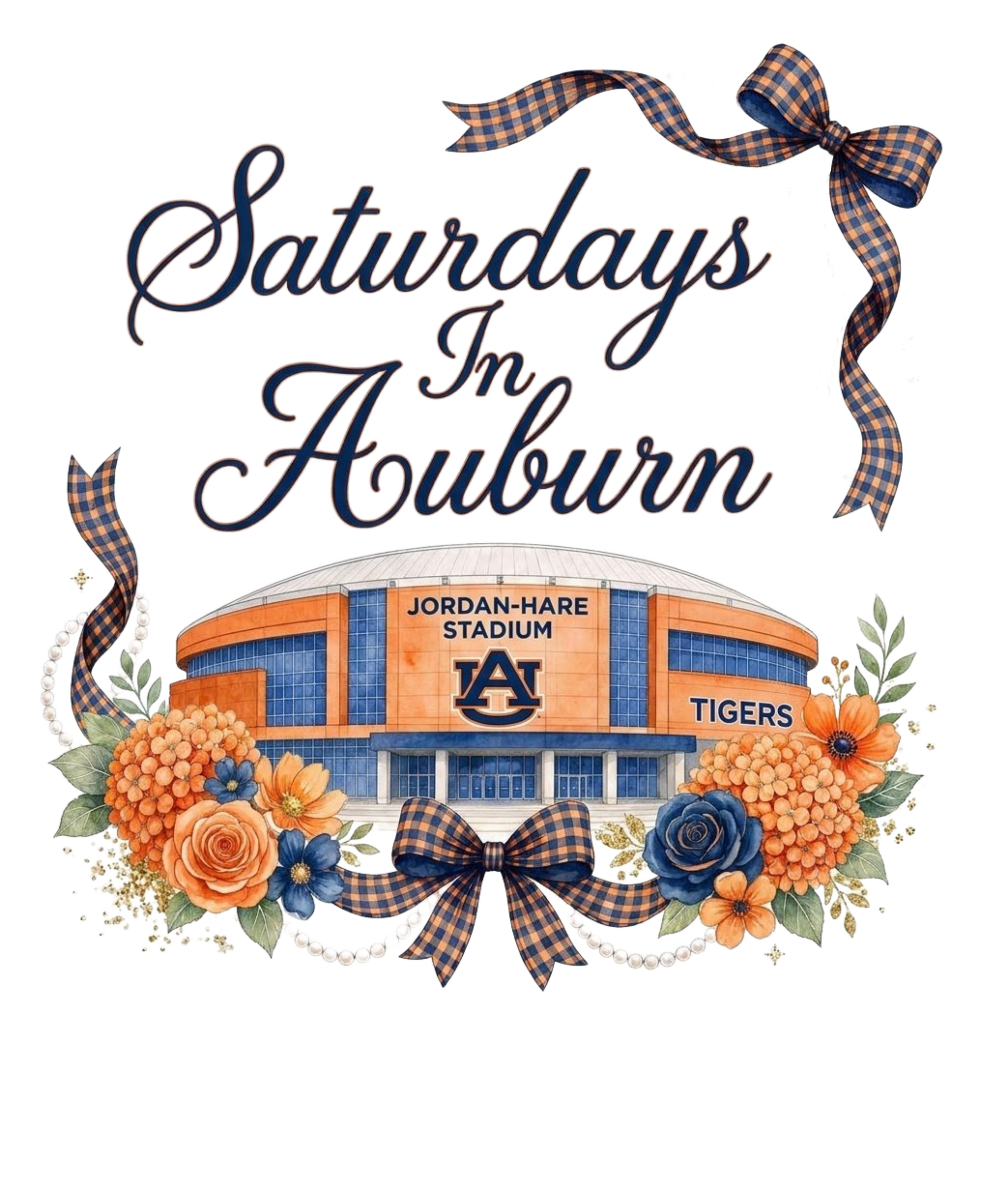 Saturdays in Auburn Graphic Tee