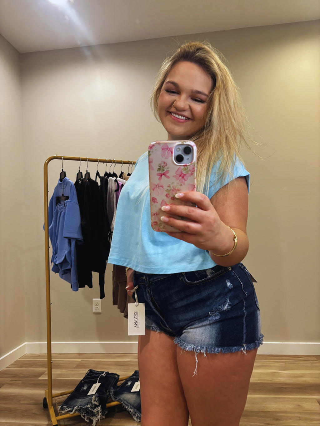 Southern Classic Cotton Tee Blue