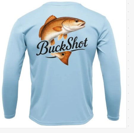 Buck Shot Red Beachmo Performance Shirt