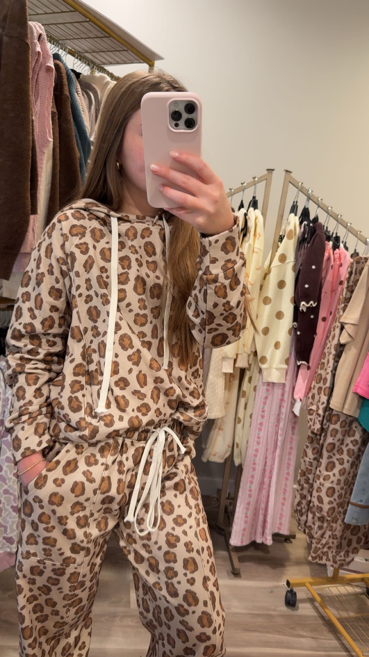 Cozy Leopard Lounge Set