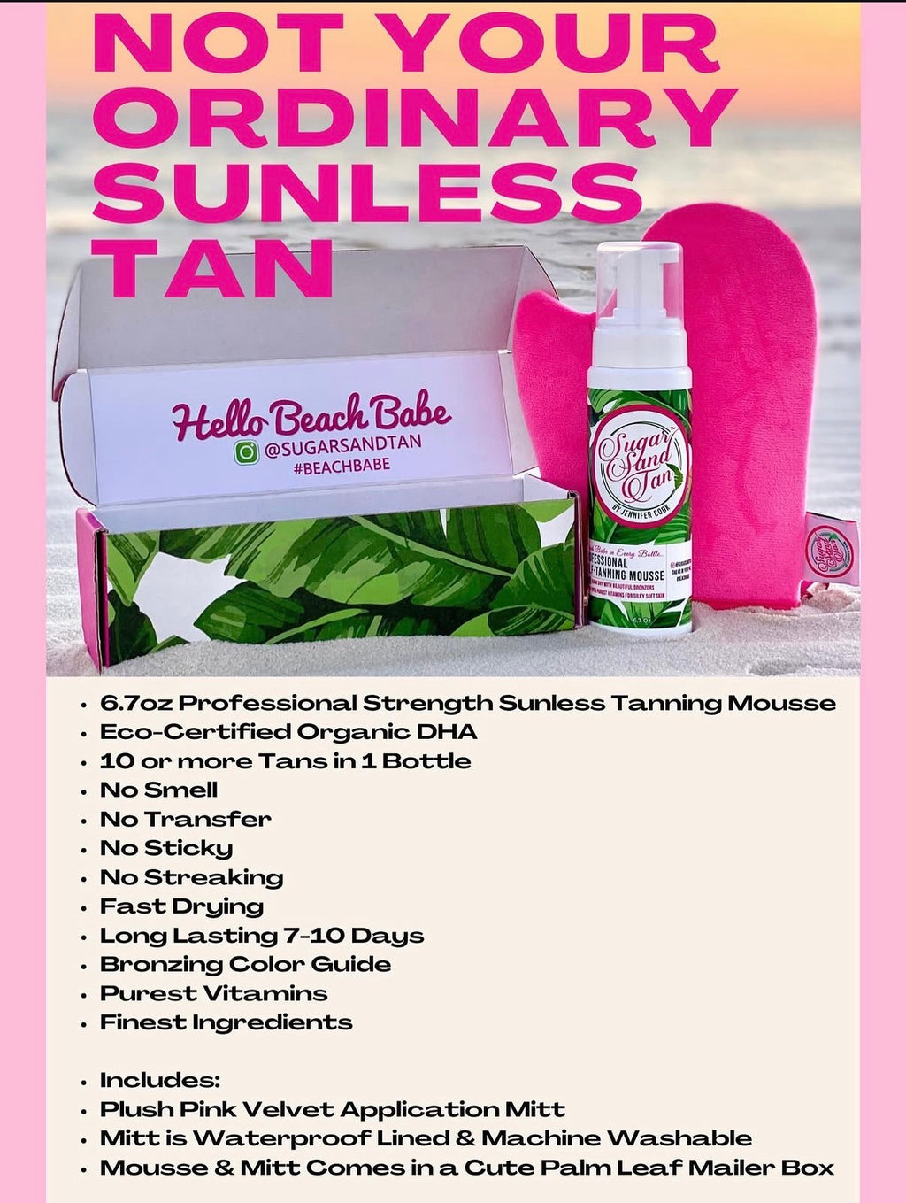Sugar Sand Tan Self Tan Kit