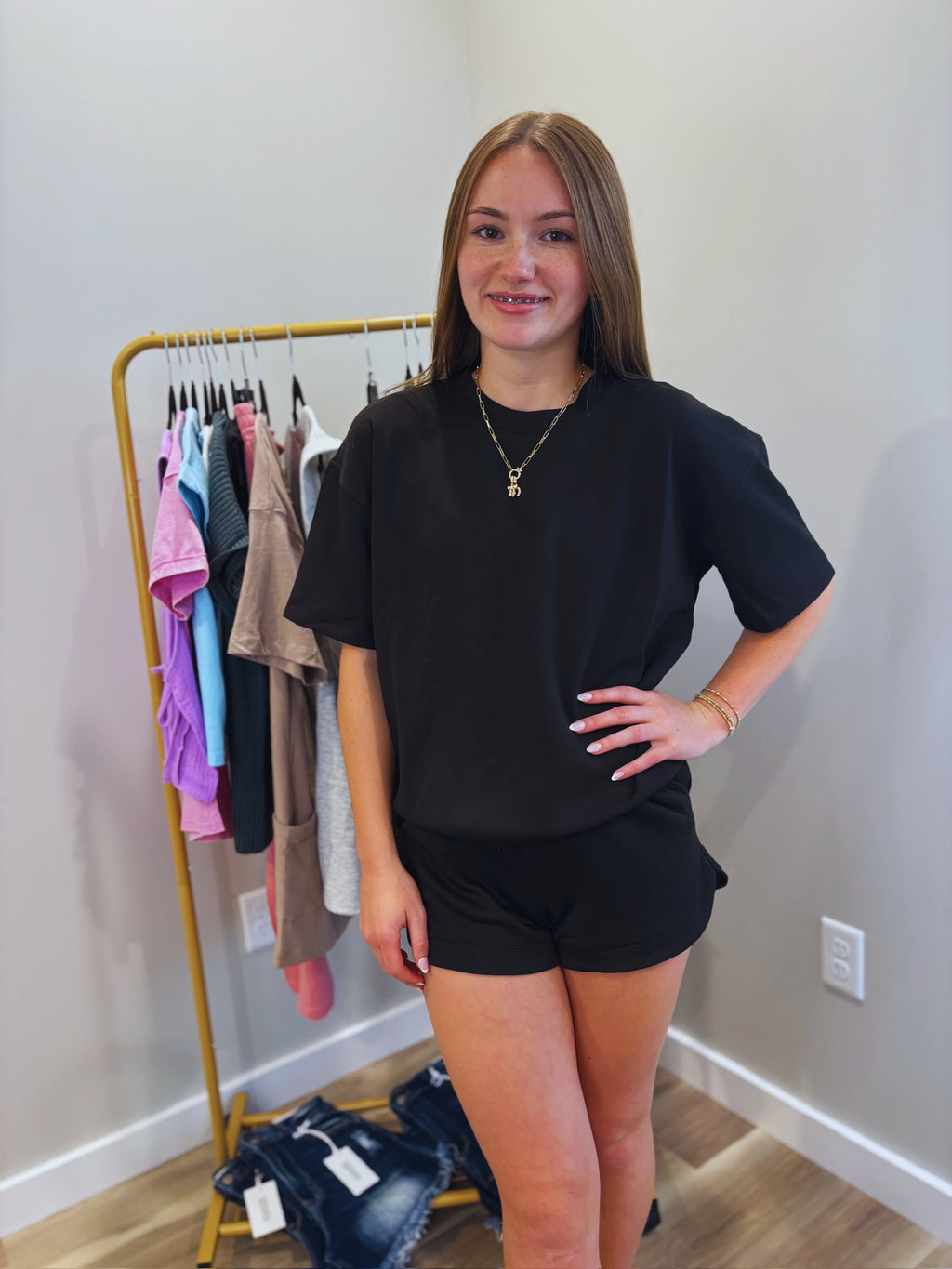 Sunset Chill Set Black