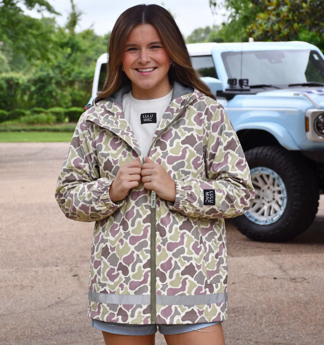 LuLu Mac Light Camo Raincoat