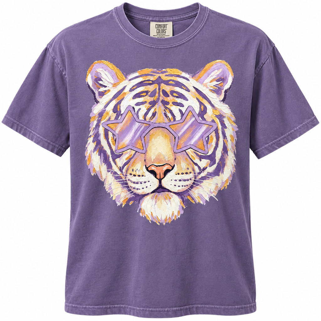 LSU Star Tiger Graphic Tee