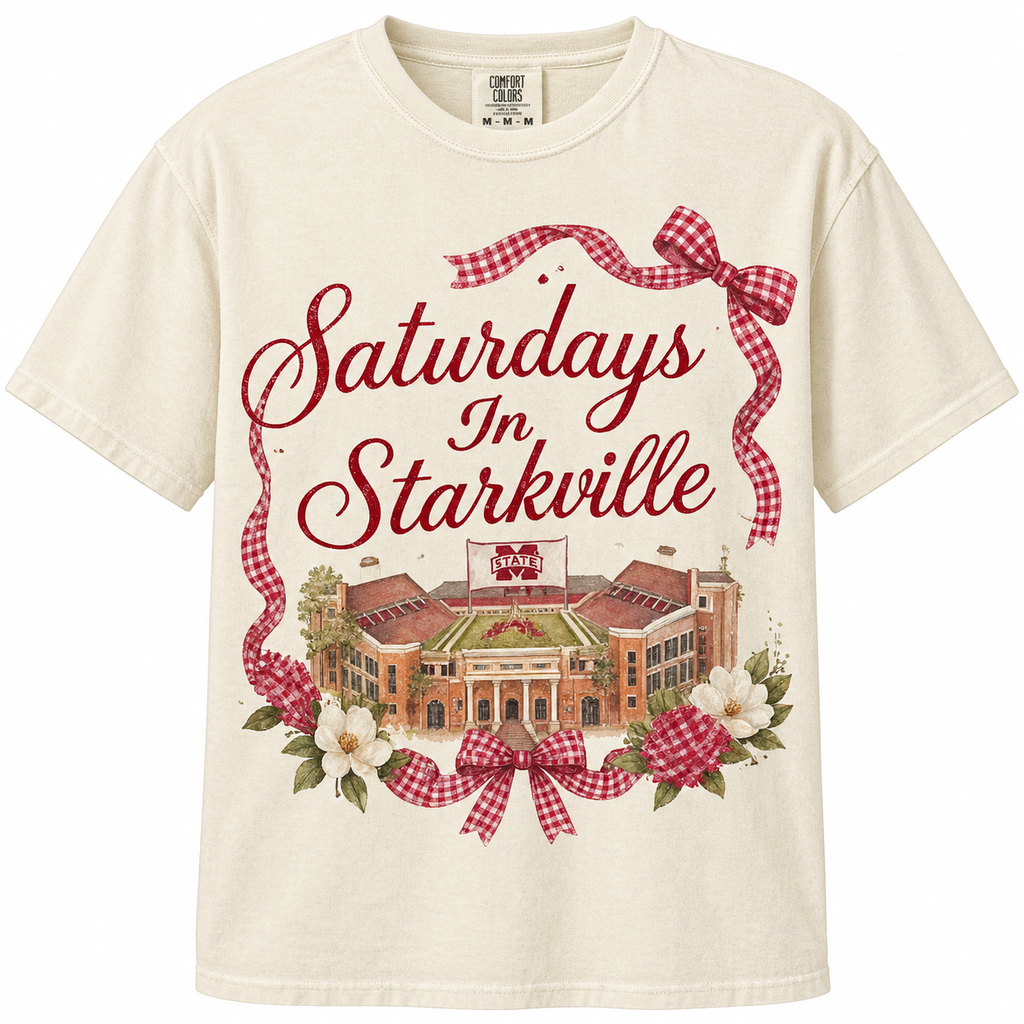 Saturdays in Starkville Graphic Tee