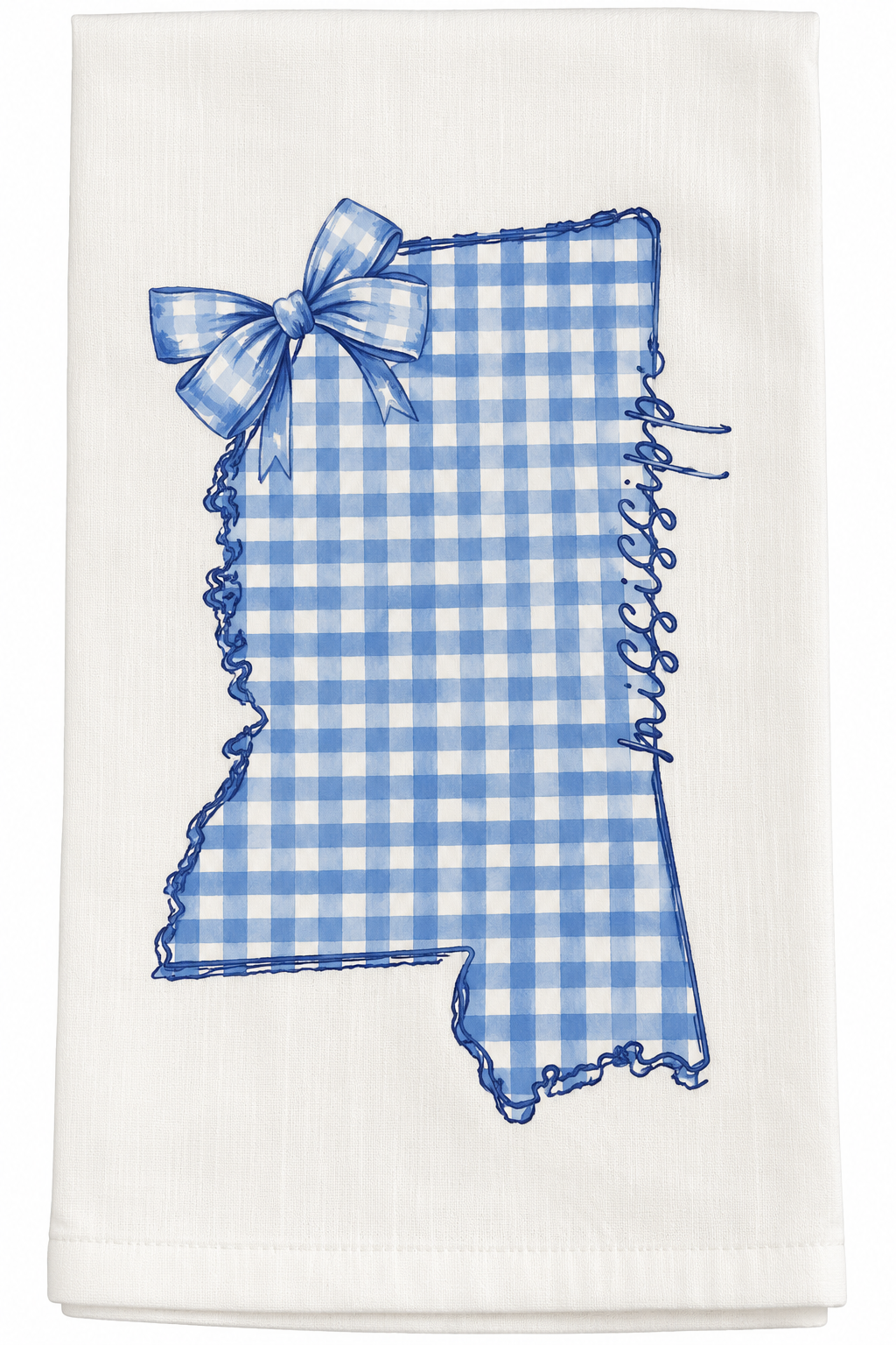Mississippi Gingham Kitchen Towel