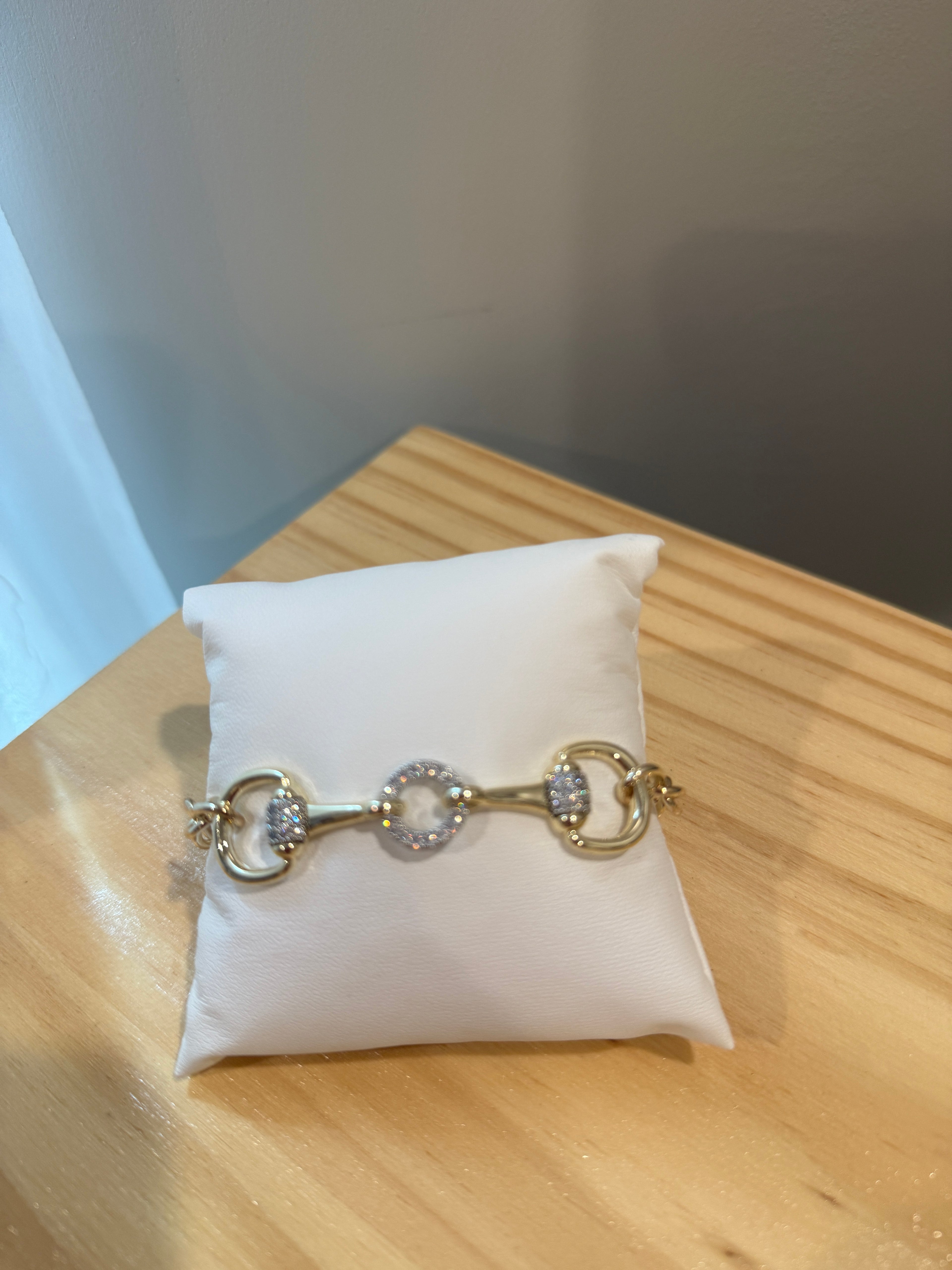 Horse Bit Bling Bracelet