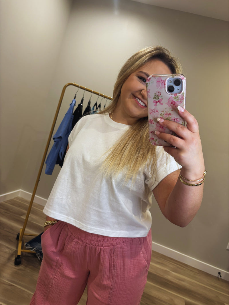 Southern Classic Cotton Tee White