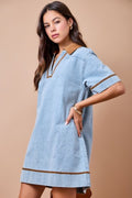 Autumn Trail Denim Dress