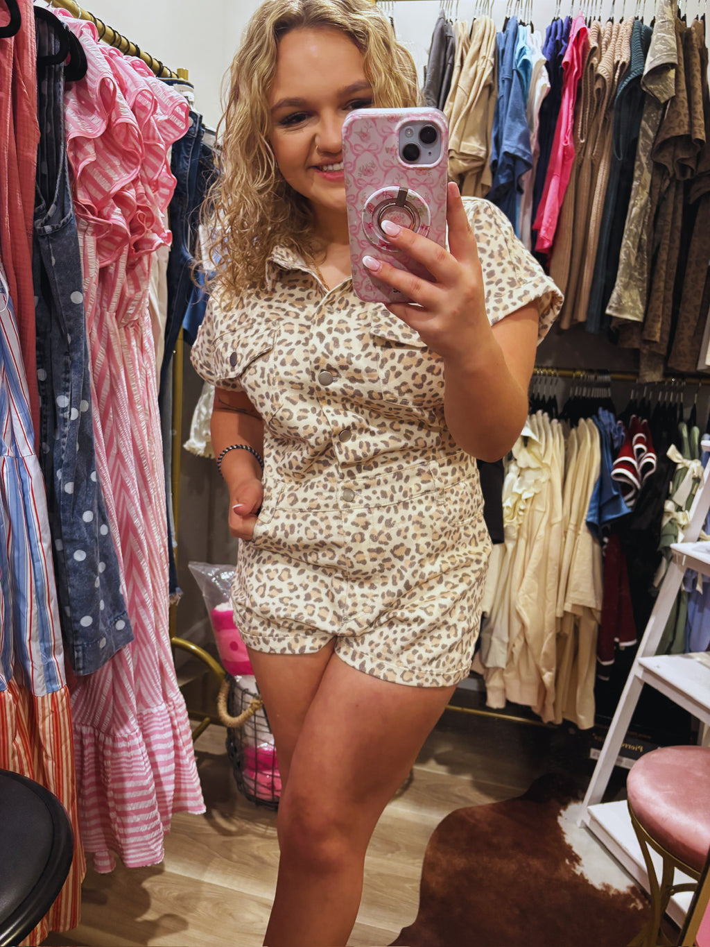 Wild Side Leopard Romper