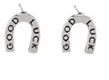 Good Luck Horseshoe Stud Earrings
