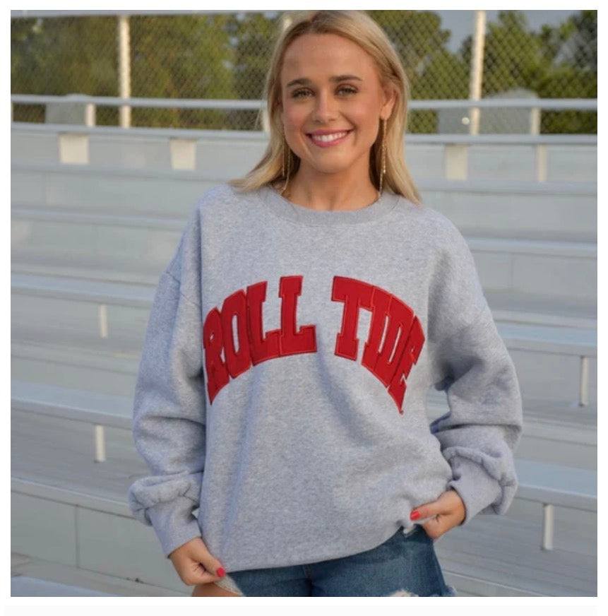 Lulu Mac Roll Tide Sweatshirt