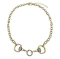 Horsebit Bling Necklace