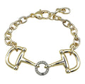 Horsebit Bling Bracelet