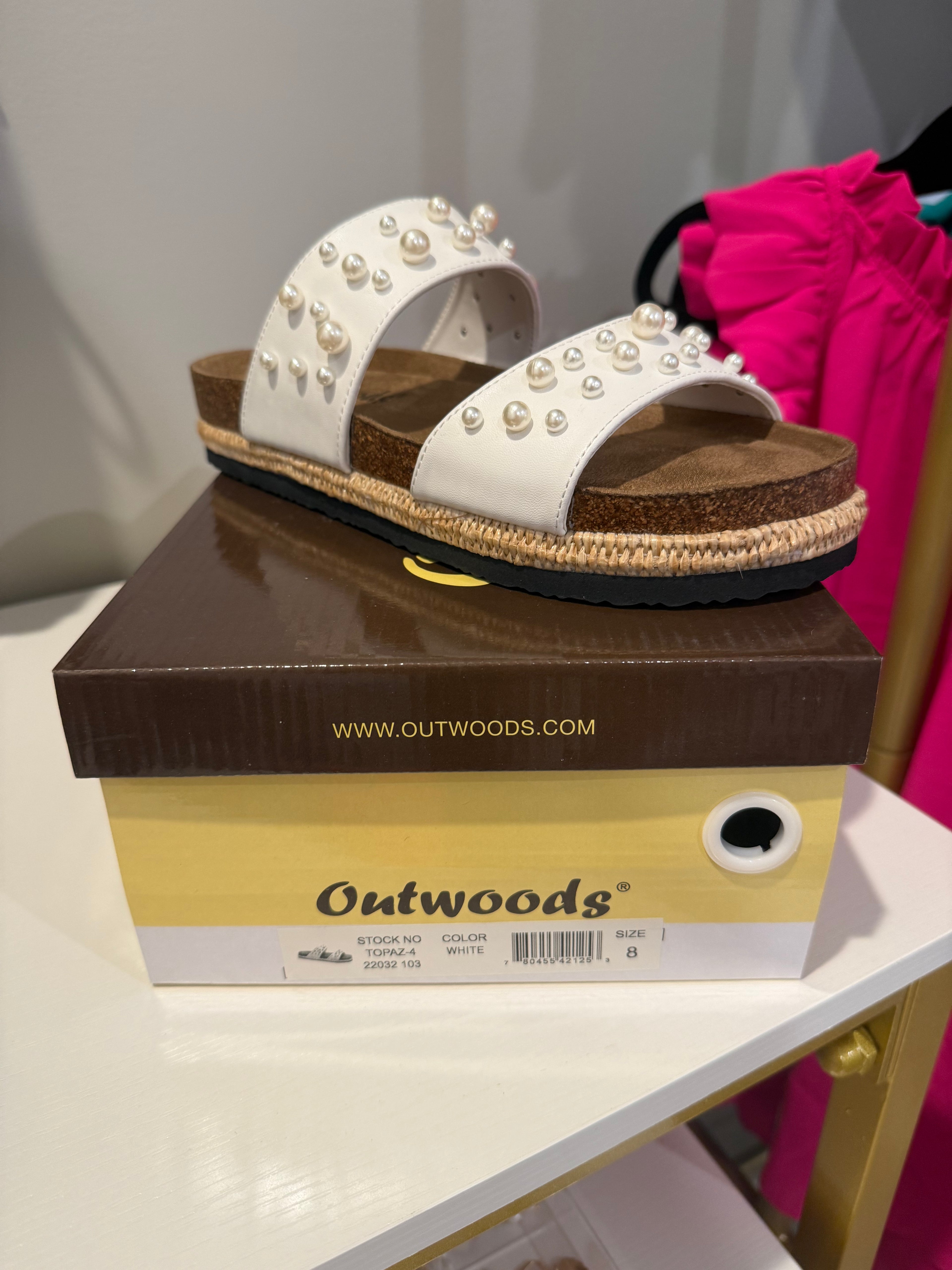 Pearl Prairie Double Strap Sandals