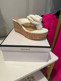 Sweet Magnolia Cork Wedges
