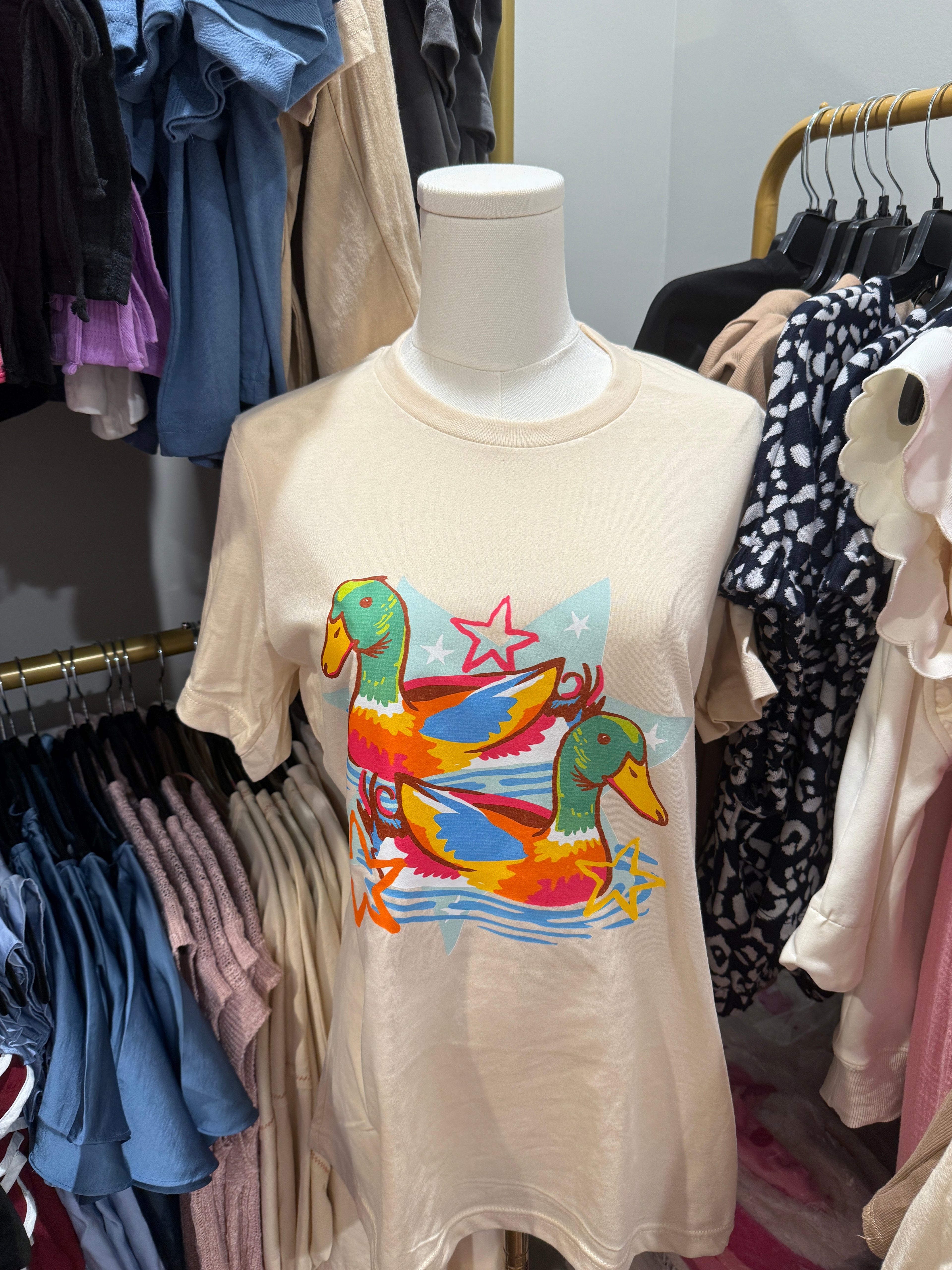Wild Waters Duck Graphic Tee